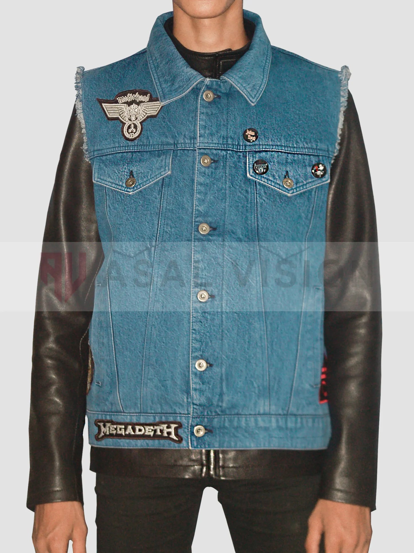 Eddie Munson Dio Denim Jacket