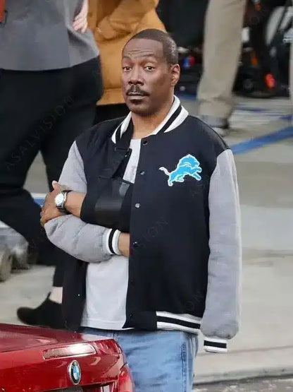 Eddie Murphy Beverly Hills Cop Axel Foley 2024 Varsity Bomber Jacket