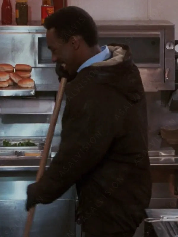 Eddie Murphy Brown Leather Jacket