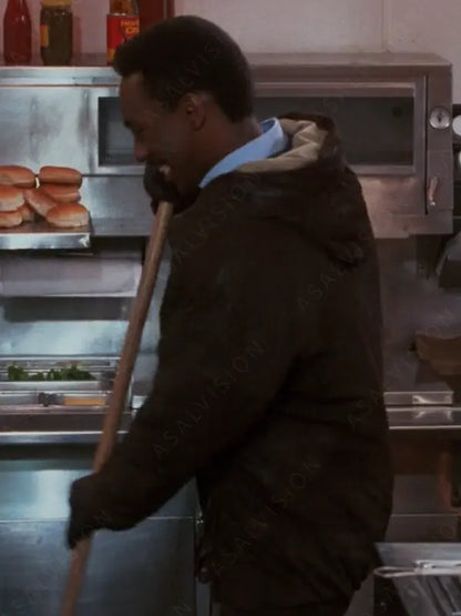 Eddie Murphy Brown Leather Jacket