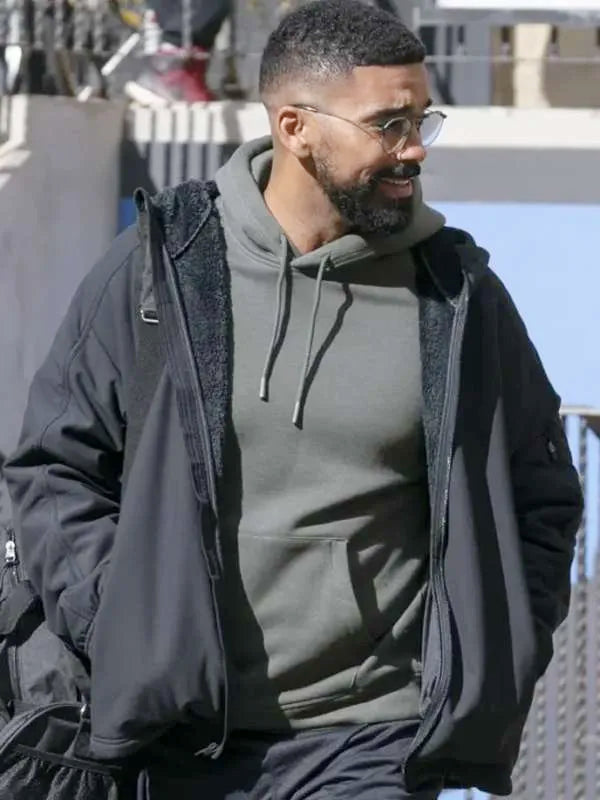 Elementary S4 Matthew Law Abbott Black Hooded Jacket