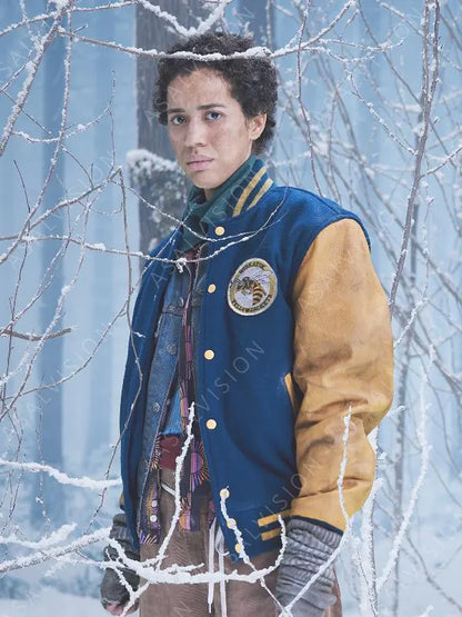 Ella Purnell Letterman Jacket