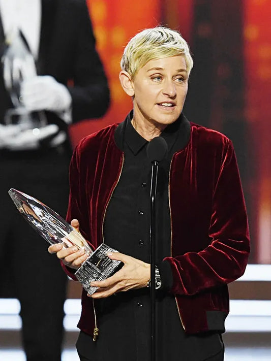 Ellen DeGeneres 43rd People’s Choice Awards Love Jacket