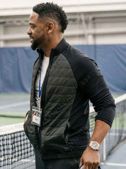 Elsbeth 2024 Blair Underwood Black And Grey Jacket