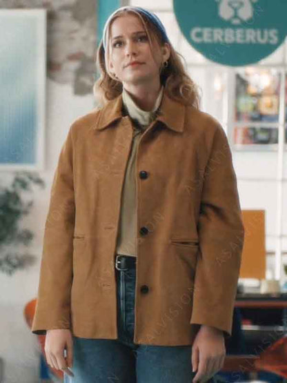 Elsbeth Quinn Powers Brown Jacket