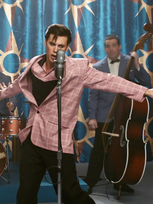 Elvis 2022 Austin Butler Pink Blazer