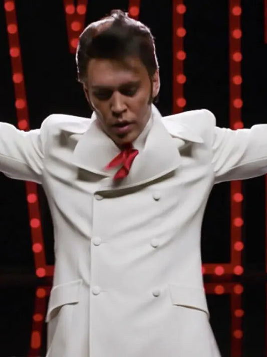 Elvis 2022 Austin Butler White Blazer
