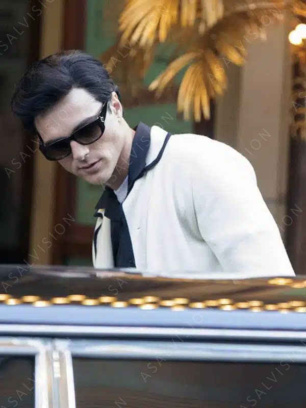 Elvis Priscilla 2023 Jacob Elordi White Blazer