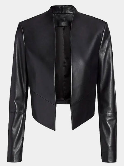 Emily Cooper Emily In Paris Black Leather Jacket