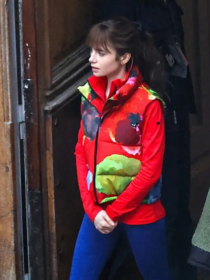 Emily Cooper Emily In Paris Season 4 Red Vest