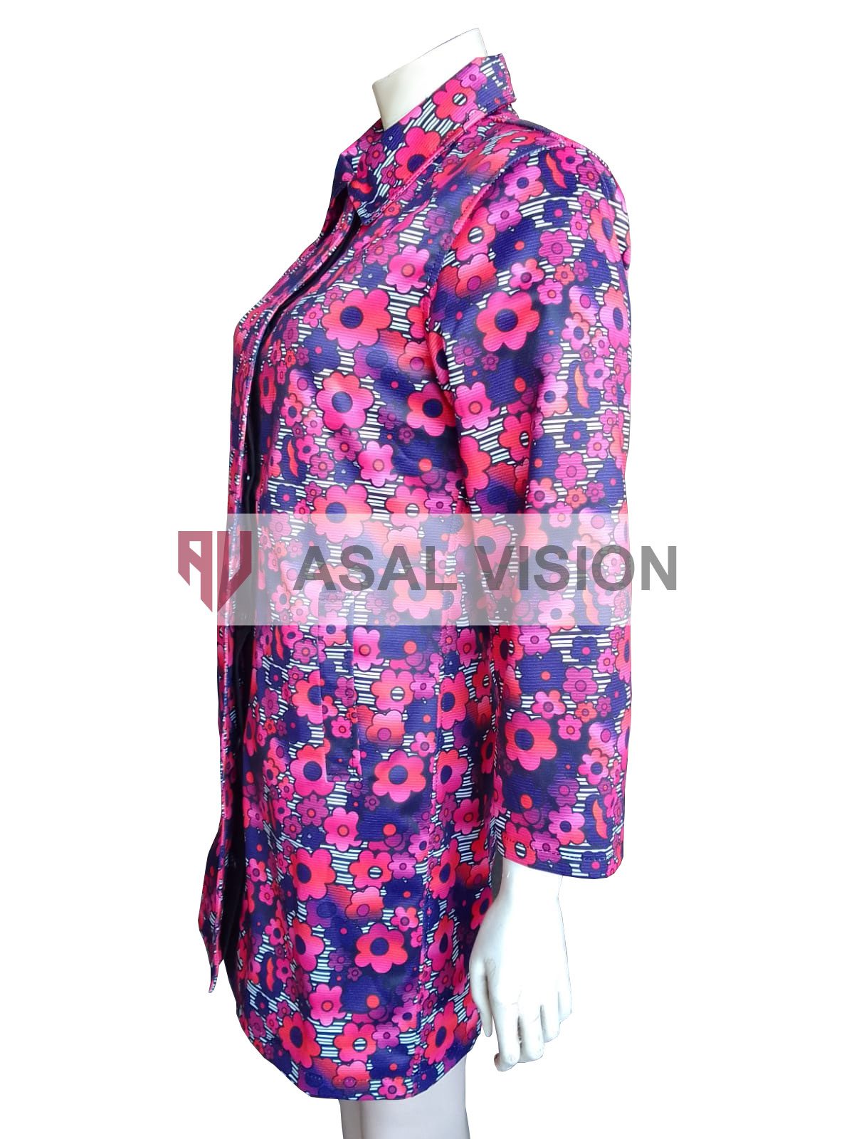Emily Cooper Printed Floral Coat