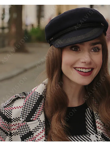 Emily Cooper TV Series Emily In Paris Lily Collins Print Jacket