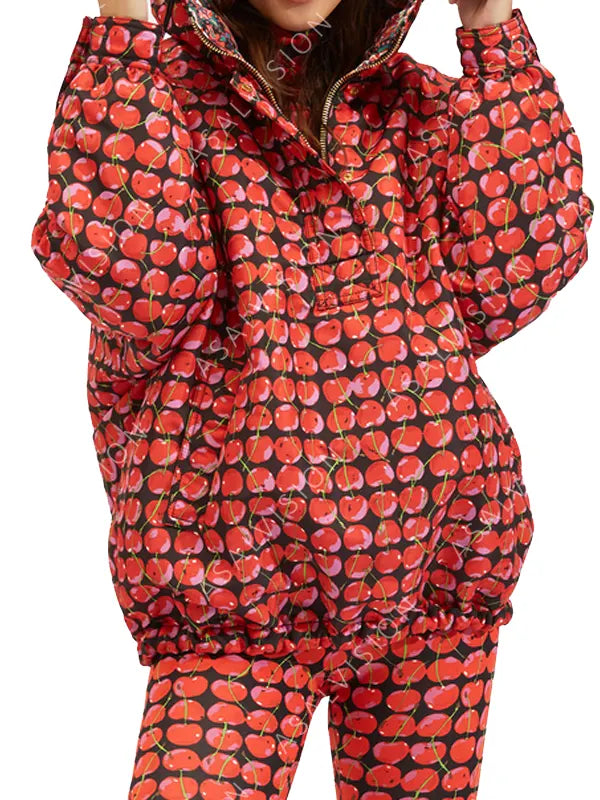 Emily In Paris Emily Cooper Season 3 Cherry Jacket