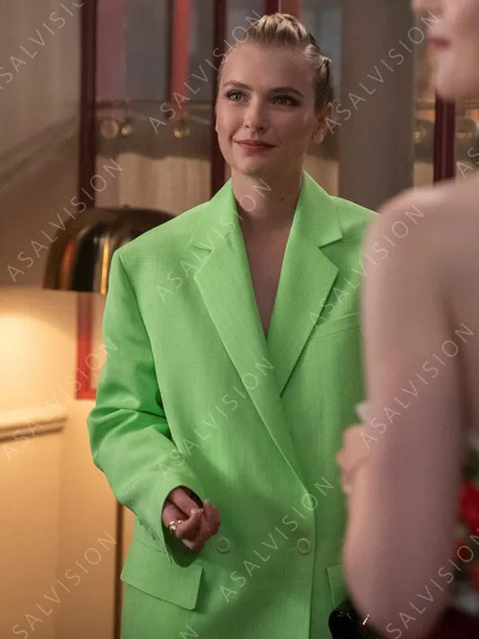 Emily In Paris Season 3 Camille Green Blazer