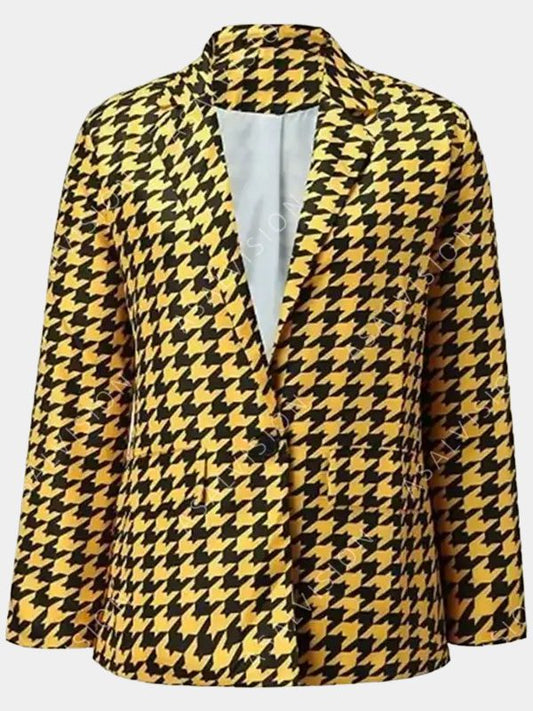 Emily in Paris Emily Cooper Yellow And Black Blazer