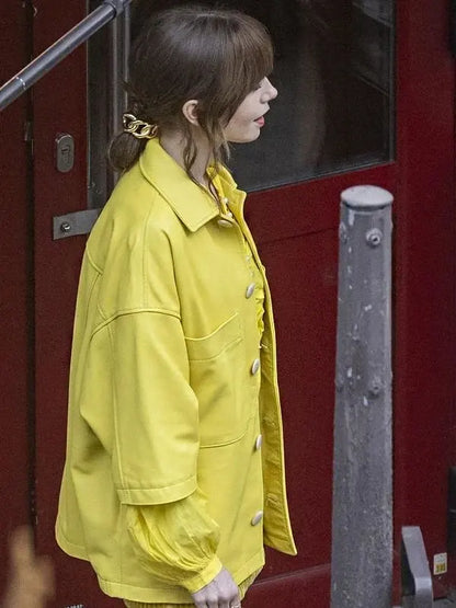 Emily in Paris S04 Yellow Jacket