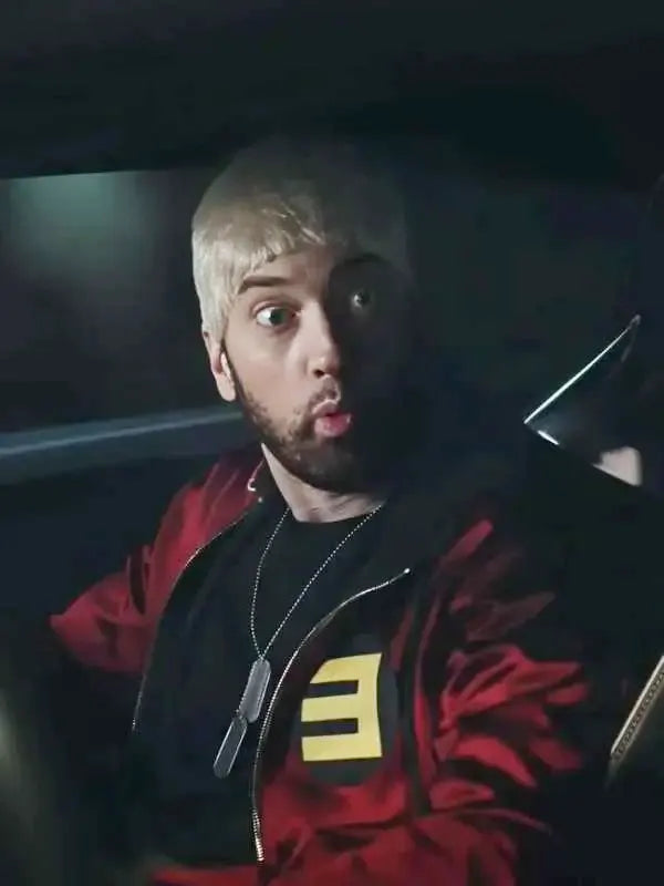 Eminem Houdini 2024 Red Hoodie Jacket