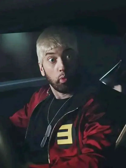 Eminem Houdini 2024 Red Hoodie Jacket