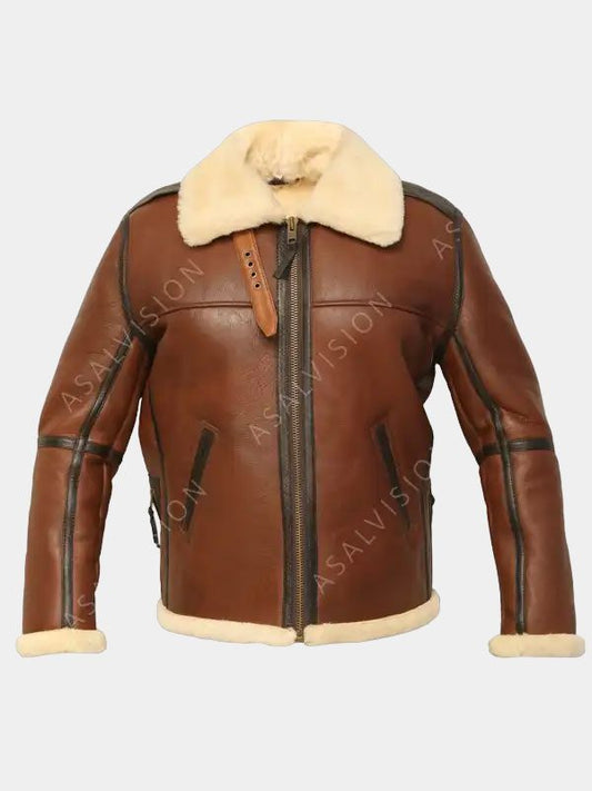 Emmanuel Shearling Leather Jacket