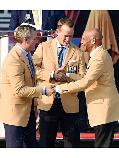 Enshrinee 2023 Pro Football Gold Blazer Jacket