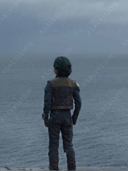 Evan Whitten Brown Quilted Vest