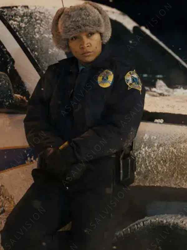 Evangeline Navarro True Detective Black Jacket