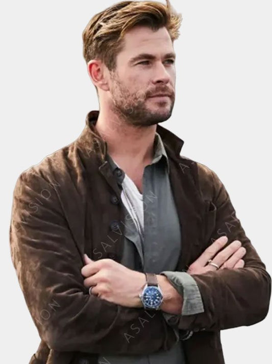 Extraction 2 Tyler Rake Brown Leather Jacket