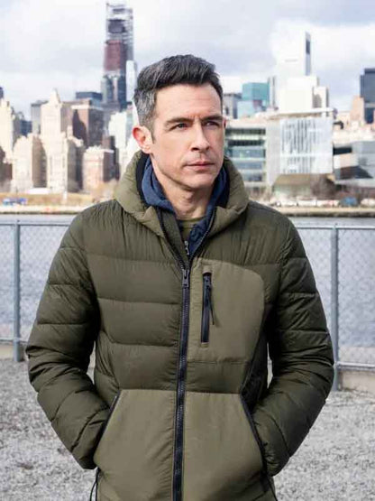 FBI Season 6 Stuart Scola Puffer Jacket