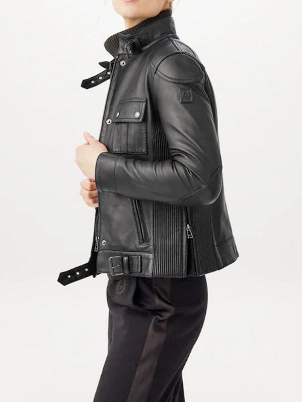 Fashion Leather Jacket For Women's