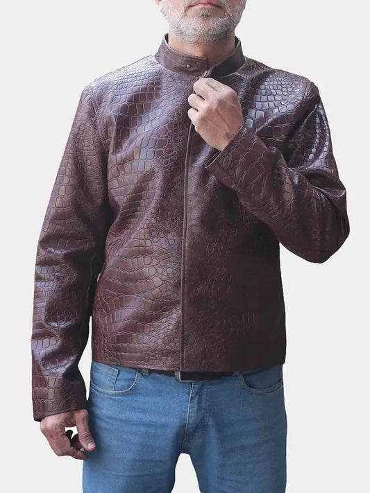 Fast X Dante Brown Leather Jacket