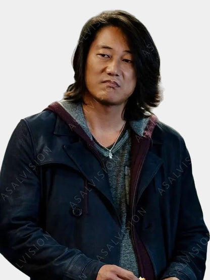 Fast X Han Lue Black Coat