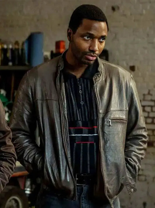 Ferry 2 Kendrick Etmon Brown Leather Jacket