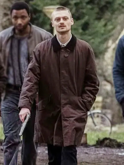 Ferry 2 Lex van Dun Brown Cotton Coat
