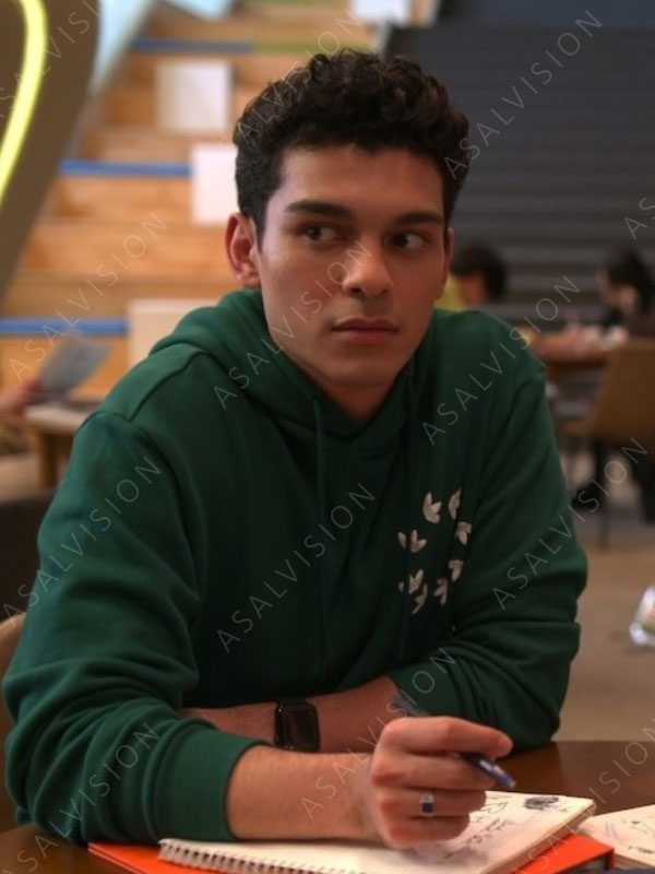 Florian XO Kitty 2023 Théo Augier Bonaventure Green Hoodie