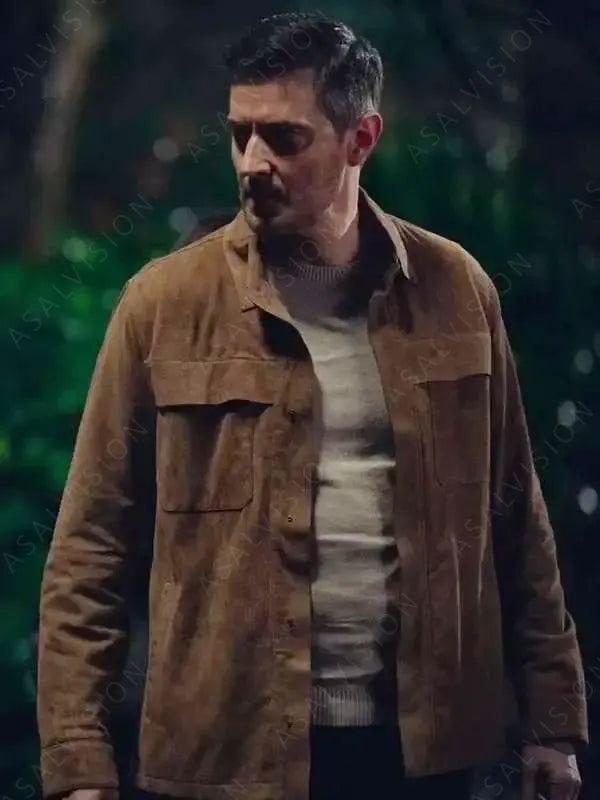 Fool Me Once 2023 Joe Stern Leather Brown Jacket