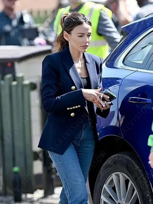 Fool Me Once S01 Maya Stern Blue Blazer