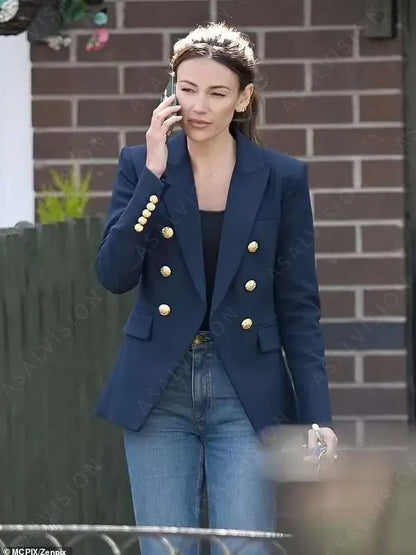 Fool Me Once Season 1 Michelle Keegan Blue Blazer