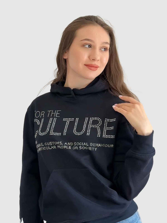 For The Culture Crystal Hoodie