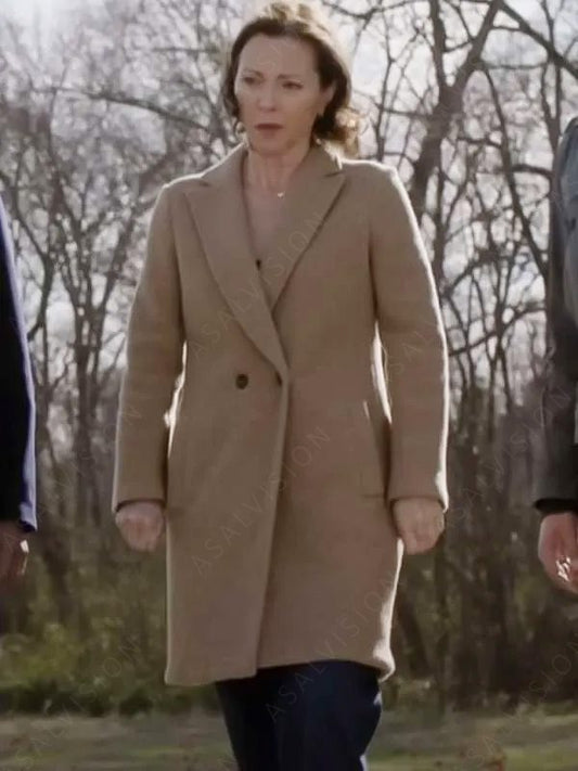 Found Margaret Reed Wool Trench Coat