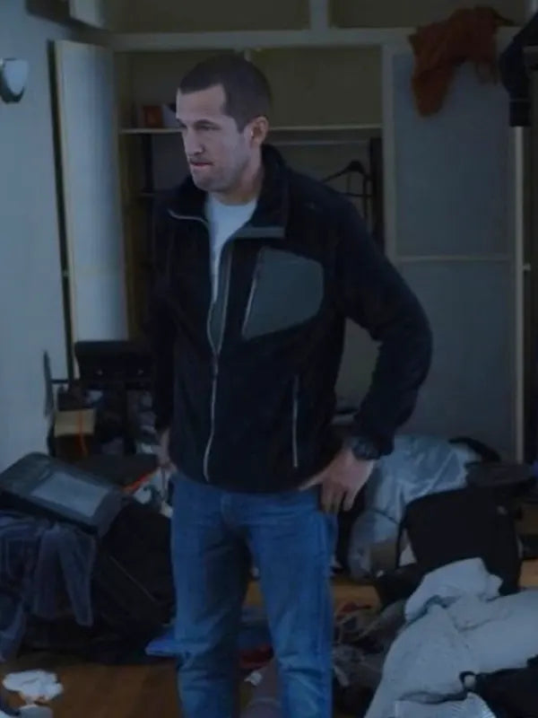 Franck Lazareff Ad Vitam 2025 Guillaume Canet Black Jacket