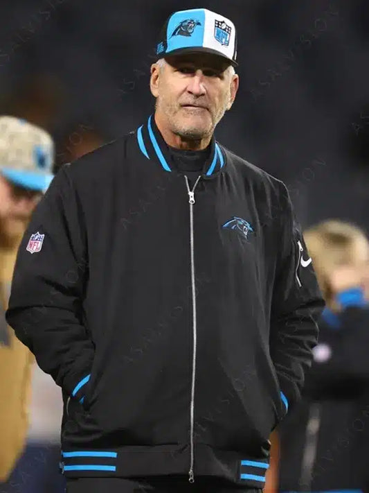 Frank Reich Carolina Panthers Jacket