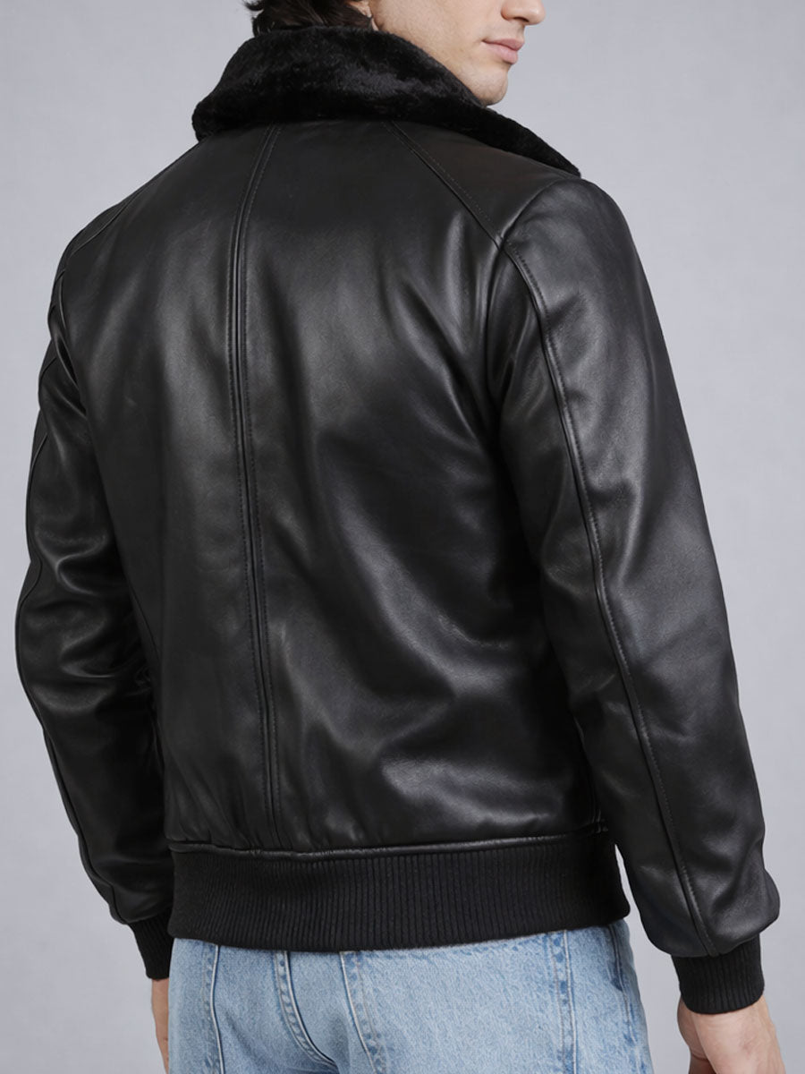 Ironik G-1 Bomber Leather Jacket