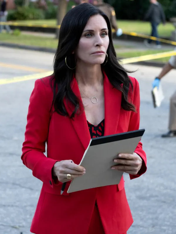 Gale Riley Scream Red Blazer