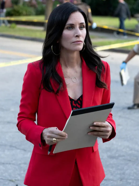 Gale Riley Scream Red Blazer