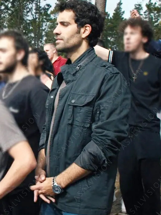 Gangs Of Galicia Tamar Novas Black Cotton Jacket