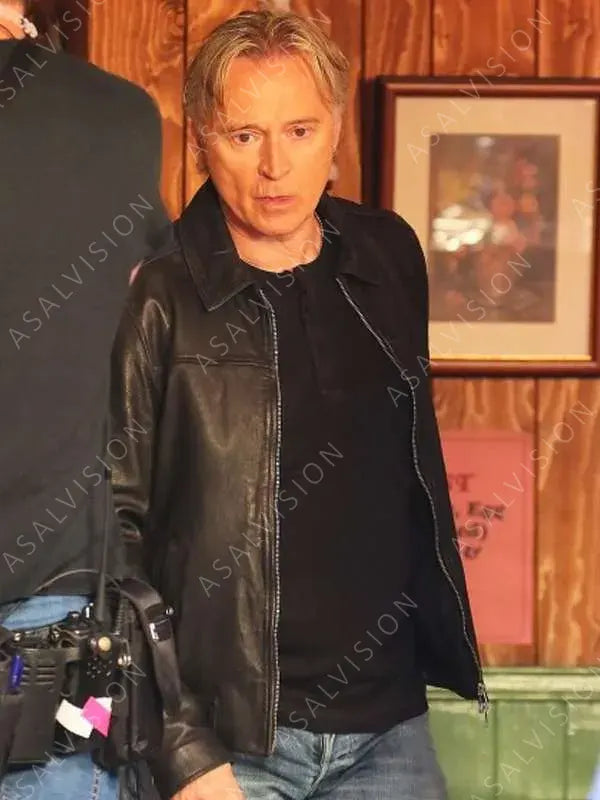 Gaz The Full Monty Robert Carlyle Black Leather Jacket