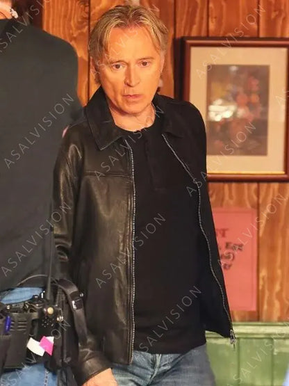 Gaz The Full Monty Robert Carlyle Black Leather Jacket