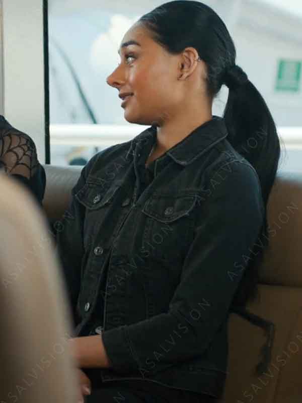 Geek Girl 2024 Rochelle Harrington Black Denim Jacket