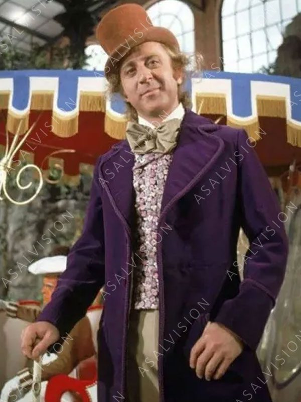 Gene Wilder Purple Coat
