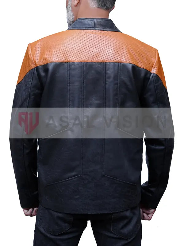 Geordi La Forge Star Trek Picard Season 3 LeVar Burton Leather Jacket